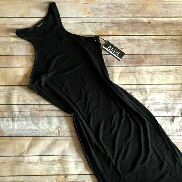 Black Bodycon Tank Dress - Picture 5 of 8